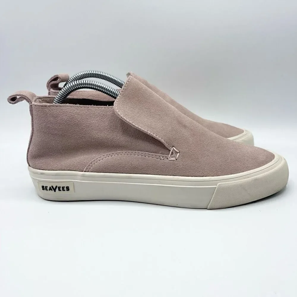 SeaVees Hintington Middie Ankle Suede Slip-On - Women’s US 9.5